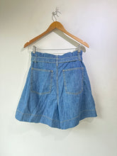 Rachel Comey High Waist Belted Denim Shorts