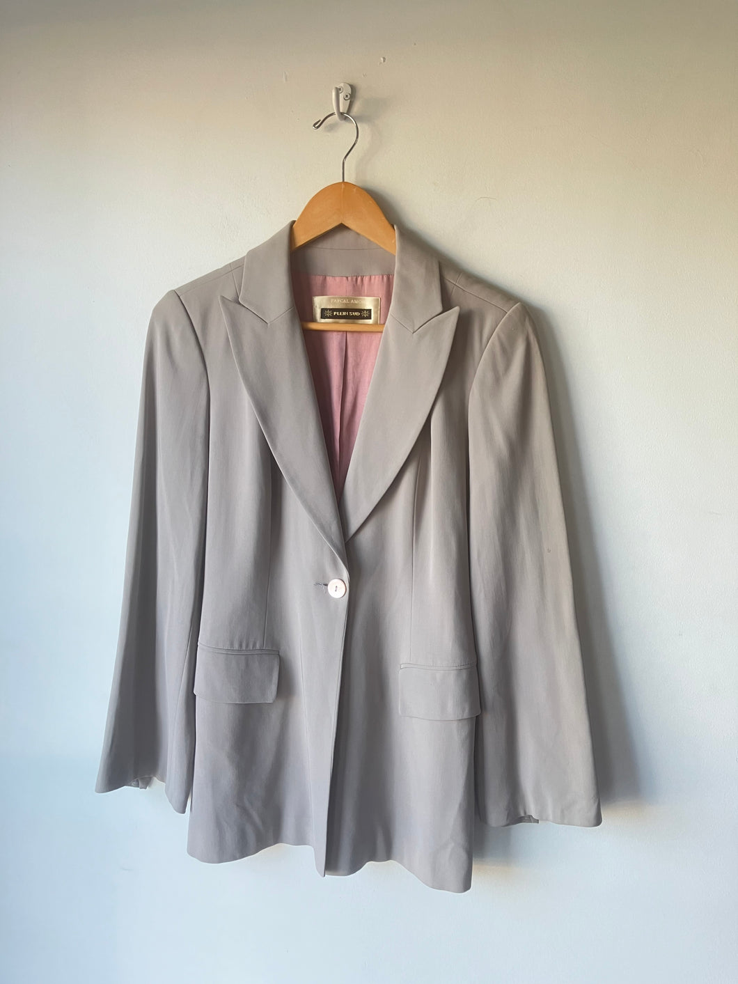 Vintage Plein Sud Grey Blazer