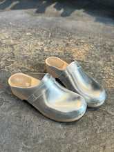 Sandgrens Tokyo Classic Silver Clog Mule