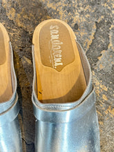 Sandgrens Tokyo Classic Silver Clog Mule