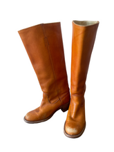 Vintage Frye Brown Campus Boots 6.5