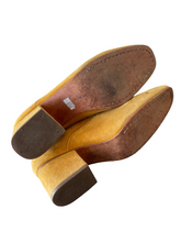 Rachel Comey Yellow Suede Ankle Boots 8