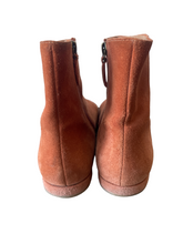 Doen Brown Suede Ankle Booties 40