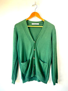 Katharine Hamnett Green Cotton Cardigan