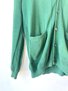Katharine Hamnett Green Cotton Cardigan