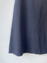 Comme des Garcons Robe de Chambre Navy Wool Skirt