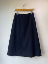 Comme des Garcons Robe de Chambre Navy Wool Skirt