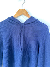 Rachel Comey Navy Cropped Hood Sweater