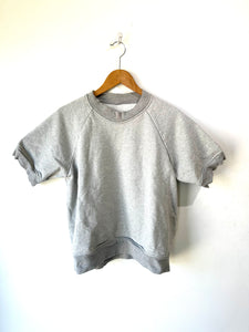 Short Sleeve No Brand Grey Sweatshirt
