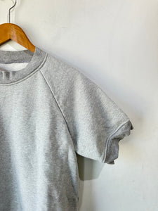 Grey Short Sleeve Sweatshirt