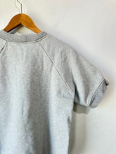 Grey Short Sleeve Sweatshirt