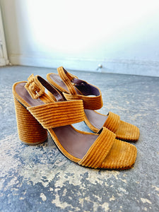 Rachel Comey Corduroy Heeled Sandals