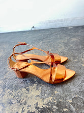 Narciso Rodriguez Metallic Blush City Sandal