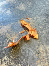 Narciso Rodriguez Metallic Blush City Sandal
