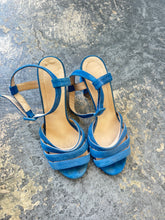 Maryam Nassir Zadeh Blue Suede Sandals