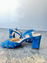 Maryam Nassir Zadeh Blue Suede Sandals