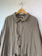 Vintage Kiko Army Green Linen Coat