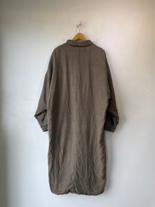 Vintage Kiko Army Green Linen Coat