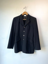 Vintage Matsuda Black Lightweight Wool Blazer