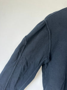 Ulla Johnson Black Puff Sleeve Sweatshirt