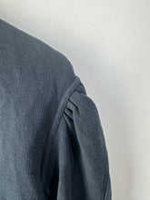Ulla Johnson Black Puff Sleeve Sweatshirt