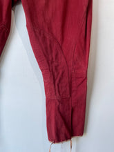 Antique Red Cotton Riding Jodhpur Pants