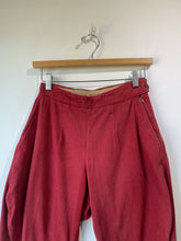 Antique Red Cotton Riding Jodhpur Pants