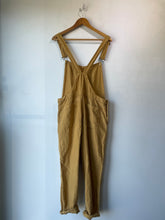 Hartford Mustard Yellow Linen Overalls