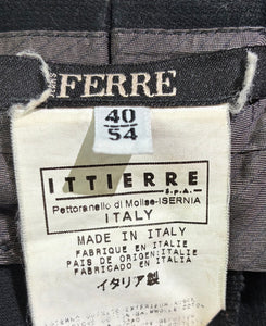 Gianfranco Ferre Mens Black Pants