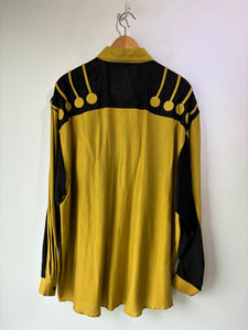 Joe DaHun Chartreuse and Black 3D Print Shirt