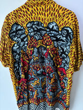 Mambo Red and Yellow Kangaroo Print Shirt