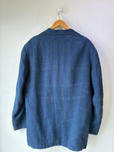 Issey Miyake Blue Linen Jacket