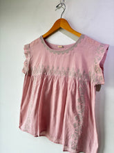 Matta Pink Embroidered Indian Cotton Top