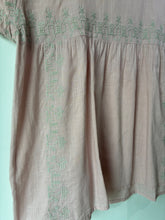Matta Pink Embroidered Indian Cotton Top
