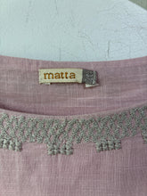 Matta Pink Embroidered Indian Cotton Top