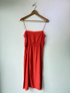 Gucci Orange Silk Organza Dress