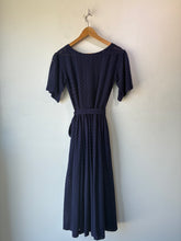 Lisa Marie Fernandez Navy Eyelet Dress