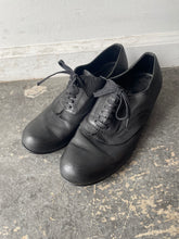 Comme des Garcon Black Leather Clown Shoes