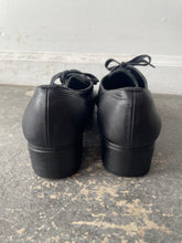 Comme des Garcon Black Leather Clown Shoes