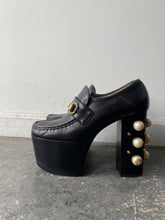 Gucci Black Vegas Platform Loafers