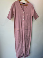 Via Pink Cotton Jumpsuit