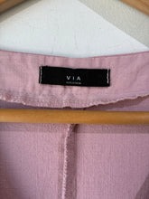 Via Pink Cotton Jumpsuit