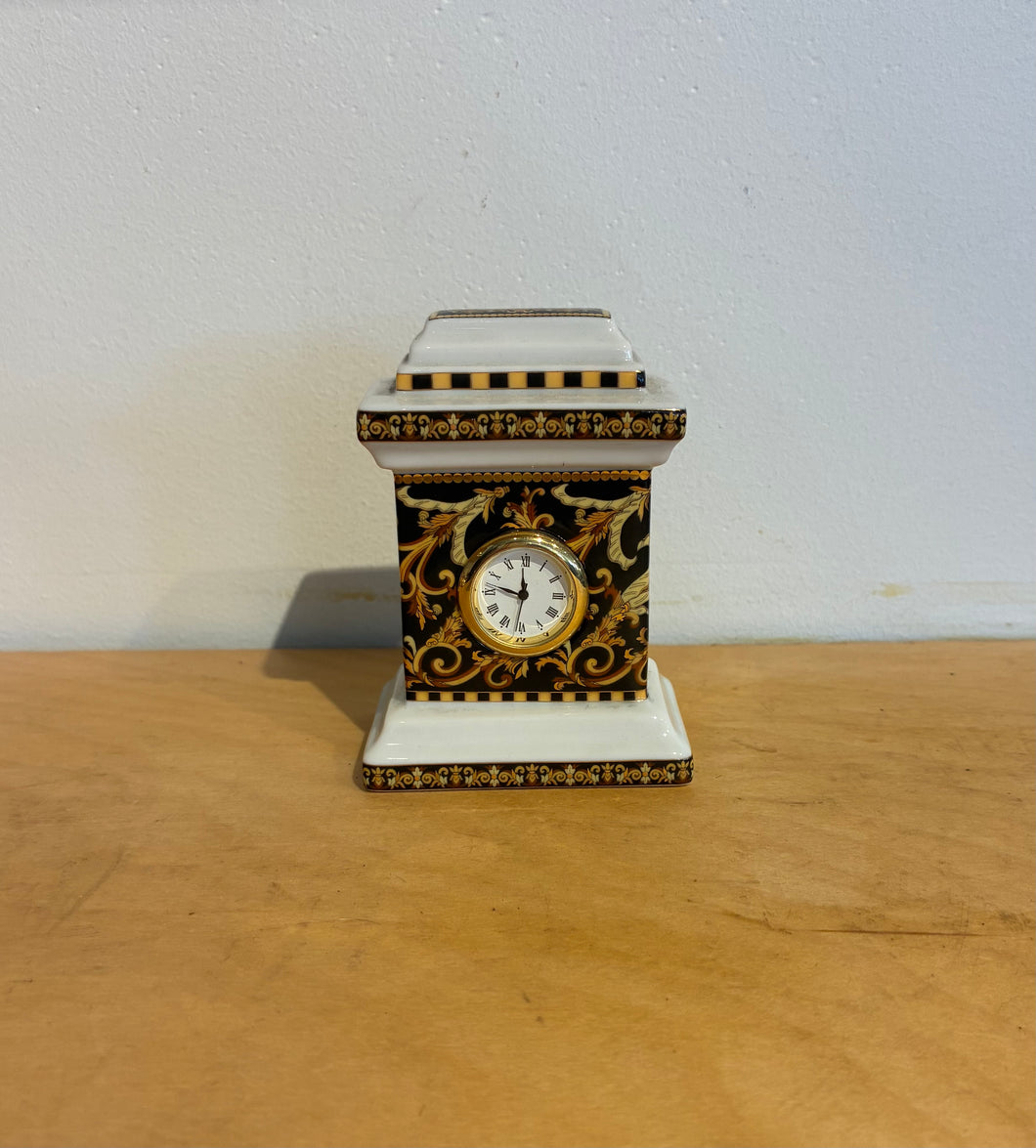 Versace Mini Table Clock
