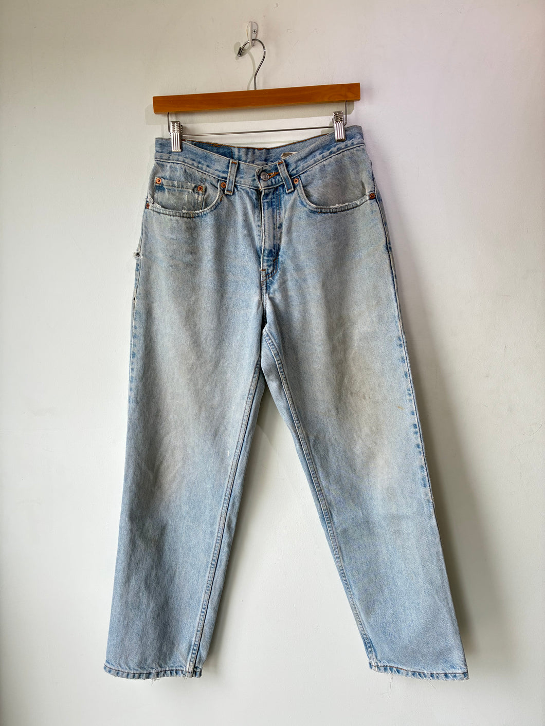Levi's Light Blue Wash 550 Jeans 31x30