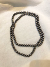 Silver Bench Beads Choker Necklace