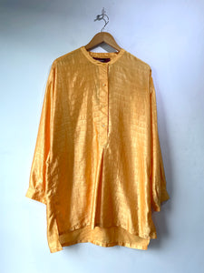 Sies Marjan Yellow Textured Dress