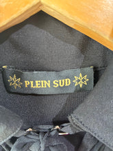 Plein Sud Black Silk Sleeveless Top