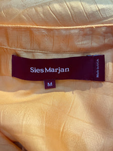 Sies Marjan Yellow Textured Dress