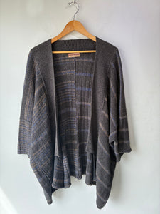 Issey Miyake by All Style Co. Grey Striped Cardigan