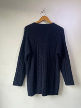 Vintage Navy Ralph Lauren Cable Knit Cardigan